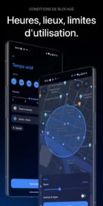 Applications pour limiter le temps d'écran: AppBlock Localisation