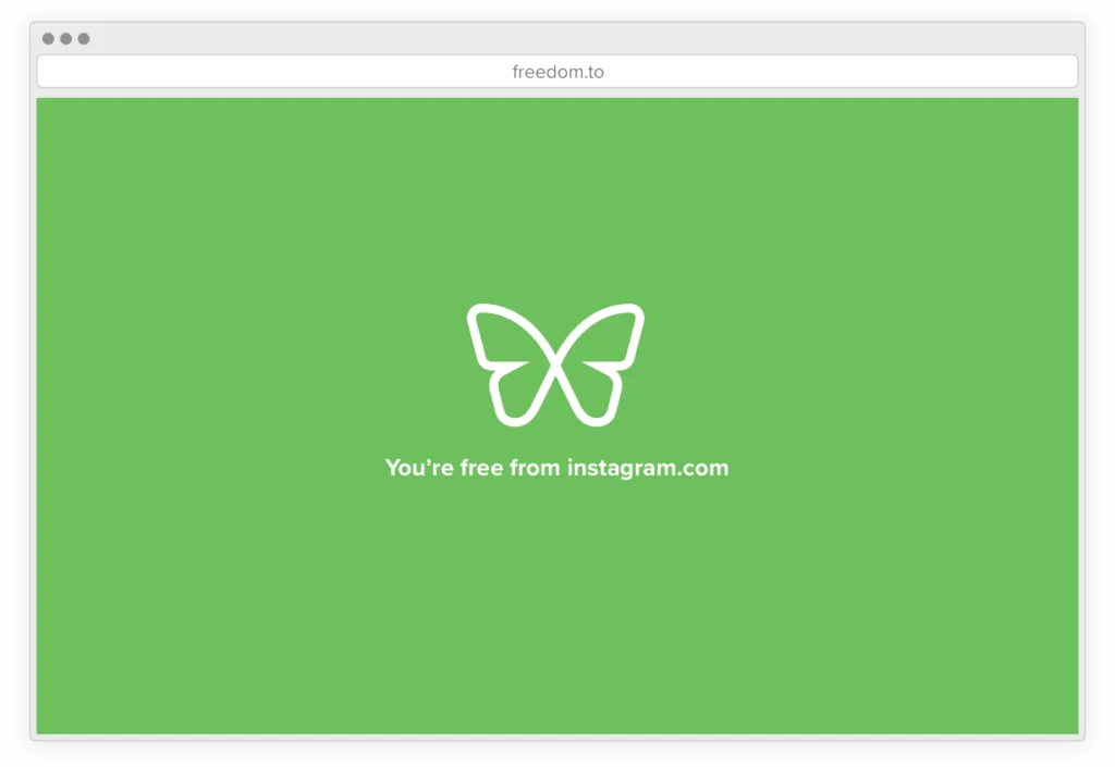 Application pour limiter le temps d'écran: Freedom