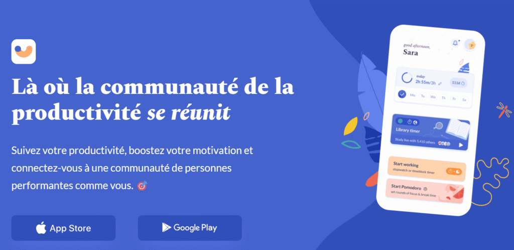 Application pour limiter le temps d'écran - Flipd